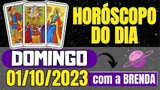 HOROSCOPO DIÁRIO | DOMINGO 01 de OUTUBRO de 2023 | PREVISÕES PARA TODOS OS SIGNOS
