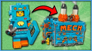 I built a LEGO Robot MECH Factory... 🤖