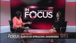 Heart attack survivor spreading awareness