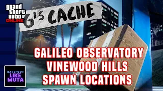 G's Cache - Galileo Observatory, Vinewood Hills all 5 spawn locations