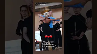 Dmitry and Olga-New Training Video clip (will practice it!)