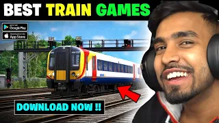 Top 5 Indian Train Simulator Games For Android | Best Train Games For Android 2023 | New Games