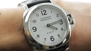 Panerai Luminor Base 8 Day (PAM 561) Panerai Watch Review