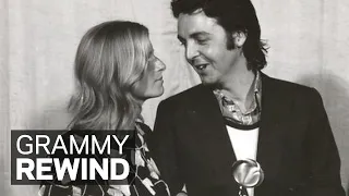 Paul McCartney Accepts GRAMMY for Best Original Score At The 1971 GRAMMYs | GRAMMY Rewind