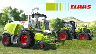 Grass silaging with Claas Jaguar [Platinum edition]