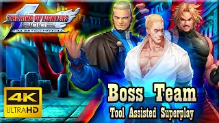 【TAS】KOF 2002 UNLIMITED MATCH (PS2) - BOSS TEAM  REMAKE (4K)