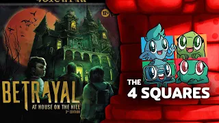 The 4 Squares Review - Betrayal at House on the Hill: 3rd Edition