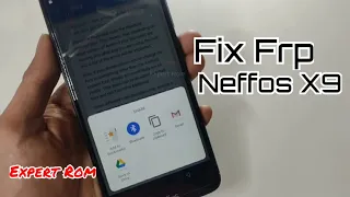 Neffos X9 (TP-913A) Android 8 FRP/Google Account Unlock Bypass Without Pc Easy Way 2021