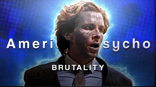 YOU FU*CKIN UGLY B*TCH - Patrick Bateman (American Psycho) 4K edit | Brutality