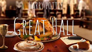 Harry Potter Ambience |Great Hall|