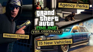 GTA Online: The Contract BIG LEAKS! 15 New Vehicles, Agency Perks, Weapon Customization, and More!