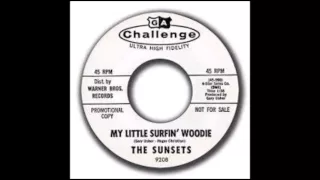the sunsets  -  my little surfin' woodie (1963)  surf  hot rod
