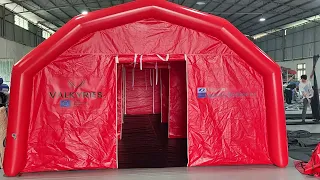 Revolutionizing Emergency Healthcare: Mobile Inflatable Medical Tents Vision Frequency