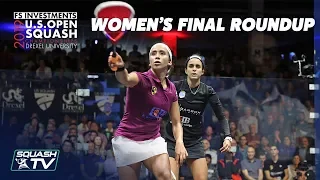 Squash: El Tayeb v Gohar - U.S. Open 2019 - Women's Final Roundup