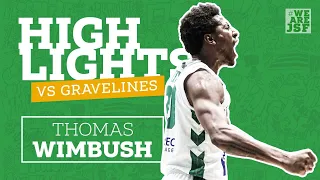 HIGHLIGHTS : Thomas Wimbush VS Gravelines-Dunkerque