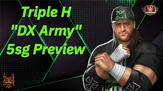 Triple H "DX Army" 5sg Preview featuring 5 Feud Builds
