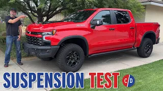 Chevrolet Silverado ZR2 Bison Suspension Flex Test | Car and Driver