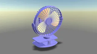 How To Motion Electric Fan - Mini Table Fan - Mô Phỏng Máy Quạt Mini
