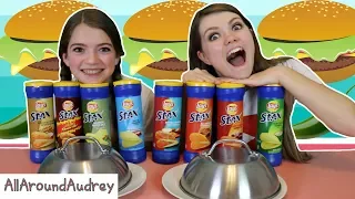 LAYS CHIPS VS REAL FOOD SWITCH UP CHALLENGE! / AllAroundAudrey