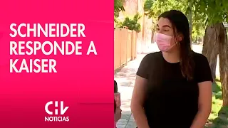 POLÉMICOS DICHOS | Emilia Schneider a Kaiser: "Mofarse de personas trans por ir al baño es infame"