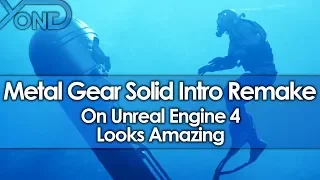 Metal Gear Solid Intro Remake on Unreal Engine 4 Looks Amazing