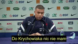 Mbappe o meczu z Polską ( Polska - Francja