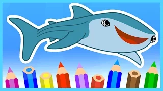 В ПОИСКАХ ДОРИ. Рисуем акулу. Finding Dory. Как нарисовать акулу Судьба. Дестини. Destiny Shark