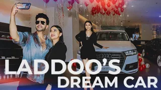 Laddoo's Dream Car!🔥| Car First Day Vlog | Karan Kundrra | @tejasswiprakash413