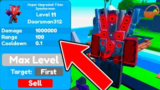 😱OMG! 🔥 I FOUND NEW Hyper Upgraded Titan Speakerman GLITCH IN ENDLESS MODE 🥵