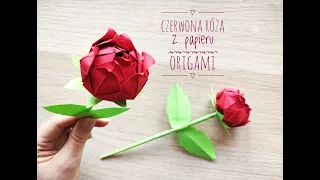 How to make a paper rose? / Jak zrobić różę z papieru?