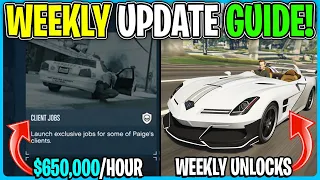 GTA Online Weekly Update GUIDE! Weekly Challenges & Unlocks!