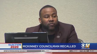 McKinney Voters Recall Councilman La'Shadion Shemwell