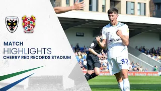 Match Highlights | AFC Wimbledon v Tranmere Rovers