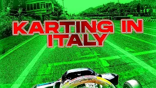 I went OUTDOOR GO-KARTING in Italy!