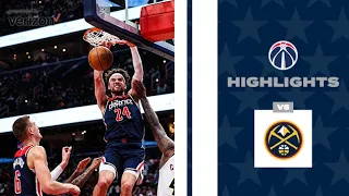 Highlights: Wizards vs Nuggets - 3/16/22