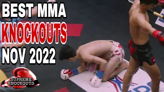 MMA's Best Knockouts of November 2022, HD Part 2