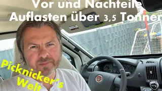 Vor und Nachteile Auflasten Wohnmobil