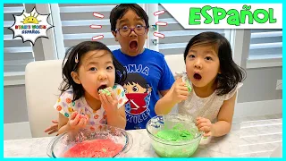 Cómo hacer slime que puedas comer! Slime de dulce!