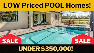 Inside 3 of The LOWEST PRICED Florida Pool Homes For Sale in 2023! | Are They Worth The Price!?