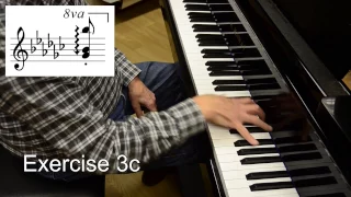 Chopin: Etude op. 10 n° 5 “Black keys” (Part 1: bars 1-4 and 23-30) - Exercises, how to work?