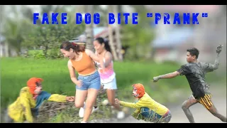 FAKE DOG BITE "PUBLIC PRANK" | Akala nila nakagat sila ng totoong aso 🤣🤣