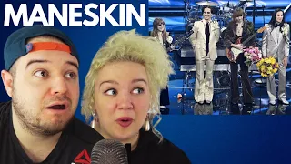 Måneskin - Coraline - Sanremo Music Festival 2022 | COUPLE REACTION VIDEO