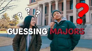 Guessing Majors at Harvard University