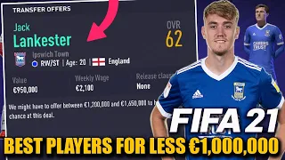 BEST YOUNG PLAYERS FOR LESS THAN €1 MILLION - FIFA 21 Career Mode