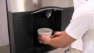 Manitowoc Full Size Cube Ice Machine - Indigo Series w/ Hotel Dispenser Video (ID-0592N_SFA-291)