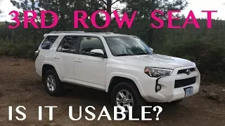 Using the 4Runner 3rd Row