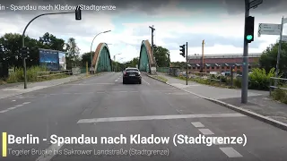 Berlin - Spandau nach Kladow/Stadtgrenze