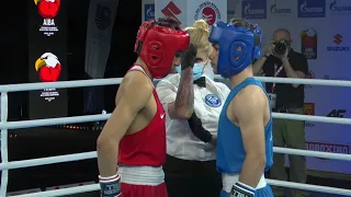 Shakhzod Muzafarov (UZB) vs. Kenzhe Muratuly (KAZ) AIBA Youth World Championships 2021 (52kg)