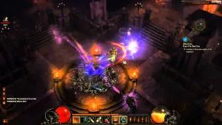 Diablo 3 Beta group Gameplay and Boss Fight