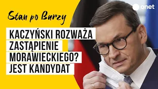 Kaczyński rozważa zastąpienie Morawieckiego? Jest kandydat